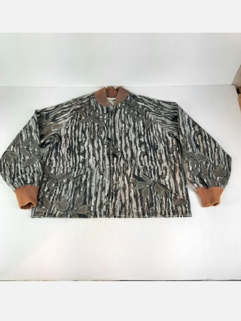 🛍Vintage Walls Realtree Camo Hunting Jacket Full Zip Mens Size Medium C1